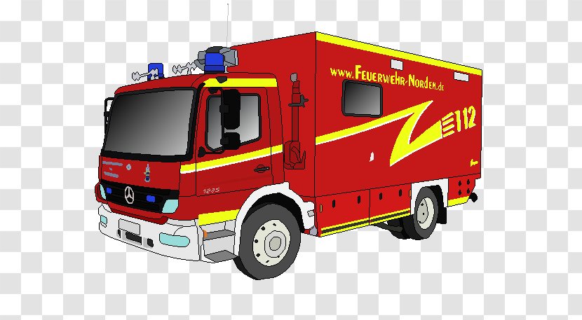 Fire Department Engine Car Emergency Public Utility - Model - Das Fahrzeug Transparent PNG