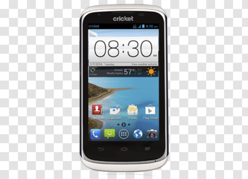 ZTE X760 Cricket Wireless Android Smartphone - Cellular Network Transparent PNG
