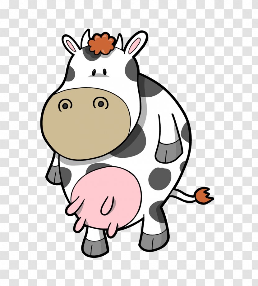 Beef Cattle Ox Drawing Illustration - Smile - Dairy Cow Transparent PNG