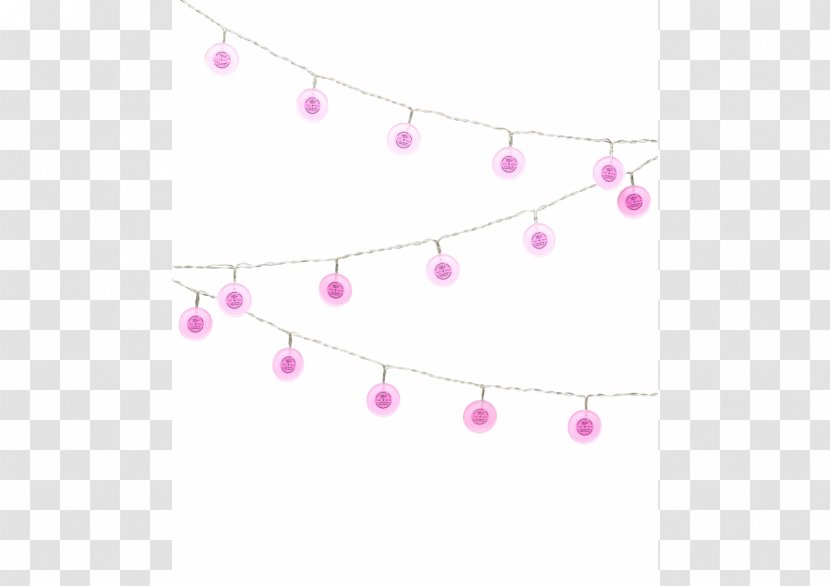 Purple Pink Violet Magenta Tatty Devine - Lighting - String Light Transparent PNG