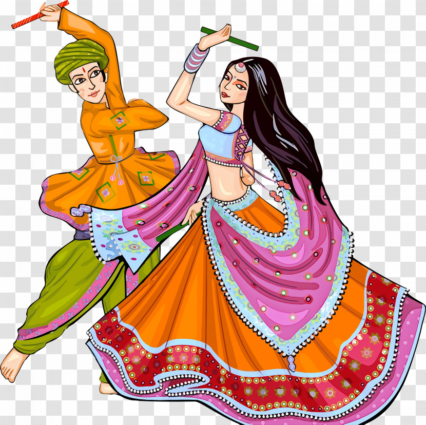 Lohri Dance Transparent PNG