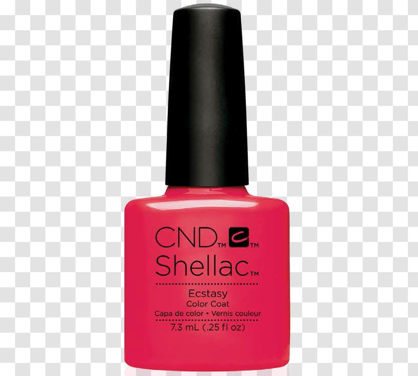 CND Shellac Gel Polish Color Nails Nail - Long Transparent PNG