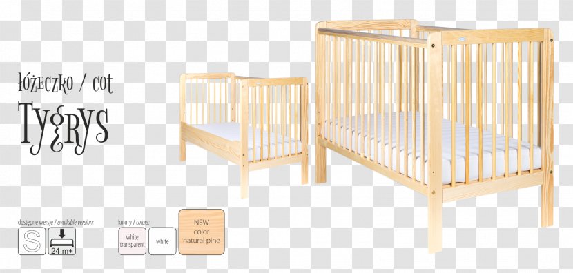 Cots Bed Frame Wood Transparent PNG