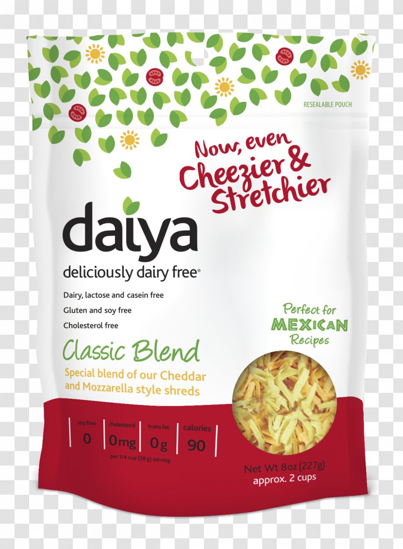 Daiya Pizza Dairy Products Vegan Cheese - Junk Food - Red Mill Quinoa Flour Transparent PNG