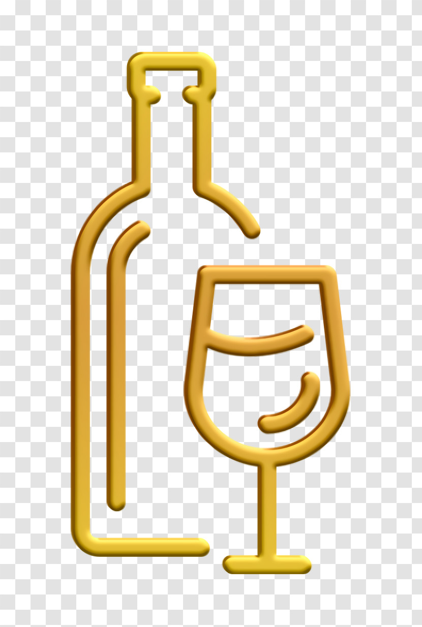 Supermarket Line Craft Icon Wine Icon Alcoholic Drinks Icon Transparent PNG
