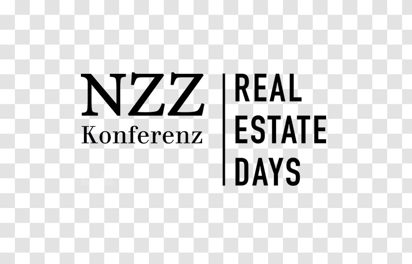 Logo Neue Zürcher Zeitung Days NZZ Mediengruppe Brand - Black M - Real Estate Poster Transparent PNG