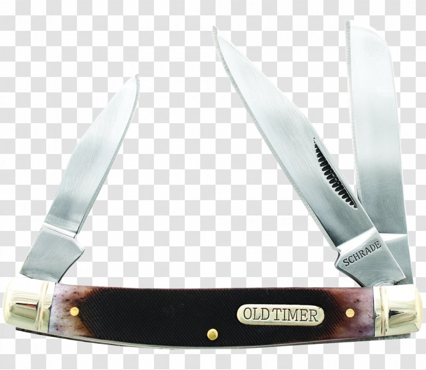 Pocketknife Imperial Schrade Blade Handle - Knife Transparent PNG