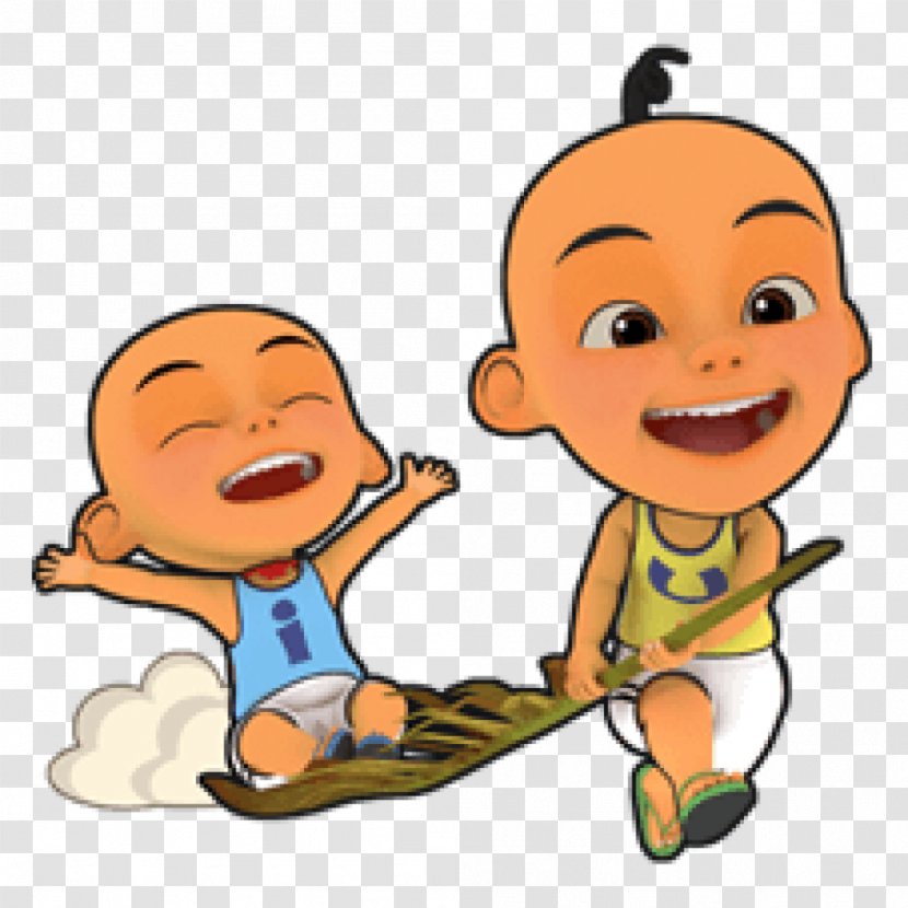 Upin Ipin Emoji Les' Copaque Production LINE - Les Transparent PNG