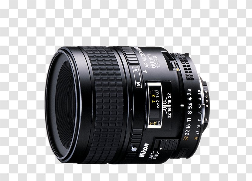 Nikon 20mm F/2.8D AF Nikkor Micro-Nikkor 60mm F/2.8 AF-S DX 35mm F/1.8G Camera Lens - F28d Af Transparent PNG