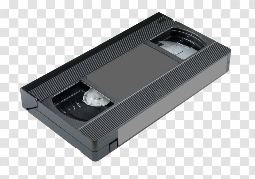 VHS Videotape Compact Cassette VCRs Magnetic Tape - Silhouette Transparent PNG