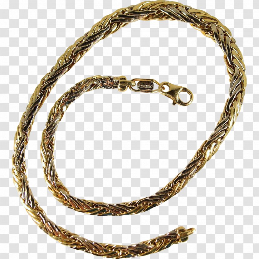 Chain Jewellery Necklace Bracelet Gold Transparent PNG