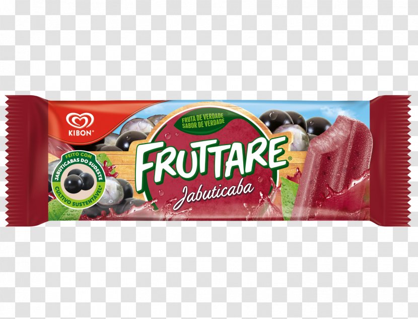 Fruit Ice Cream Fruttare Pop Wall's - Strawberry - Picole Transparent PNG