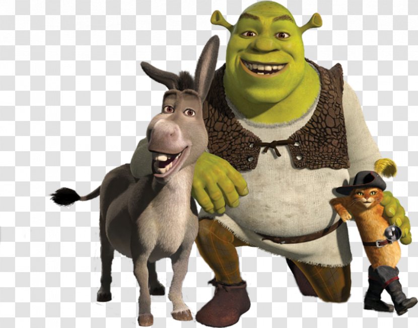 Shrek 2 Donkey Puss In Boots Princess Fiona - The Musical Transparent PNG
