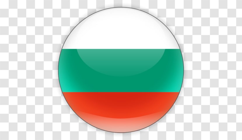 Flag Of Bulgaria Bulgarian Language - Sphere Transparent PNG