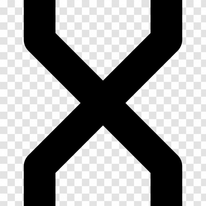Alphabet Logo Symbol - X Transparent PNG