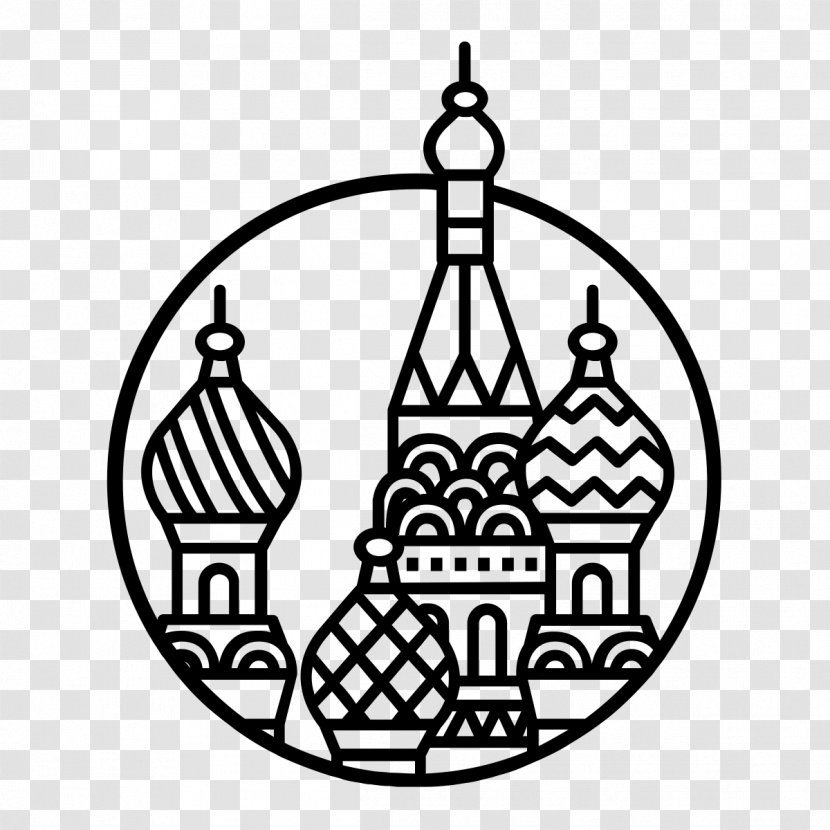 Moscow Kremlin Saint Basil's Cathedral Computer Icons Clip Art - Recreation Transparent PNG