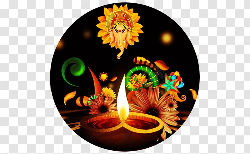 Happy Diwali Ganesha Wish Happiness - Love - Indian Festivals Transparent PNG