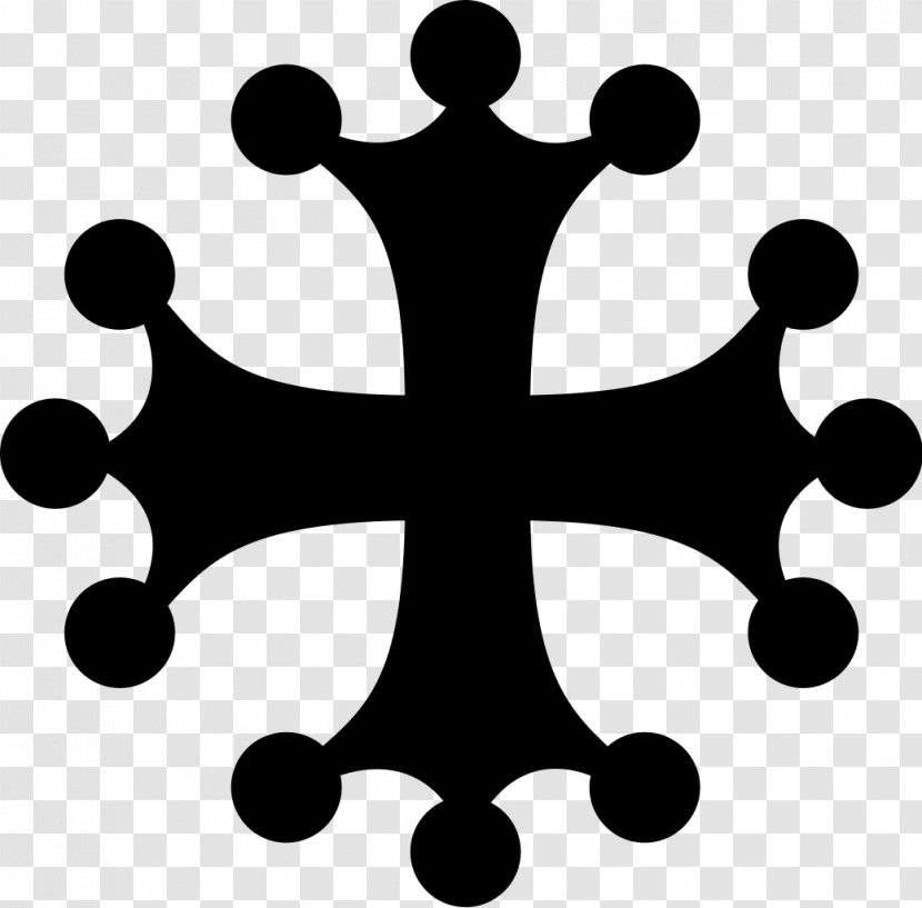 Occitan Cross Symbol Christian Heraldry - Crosses In Transparent PNG
