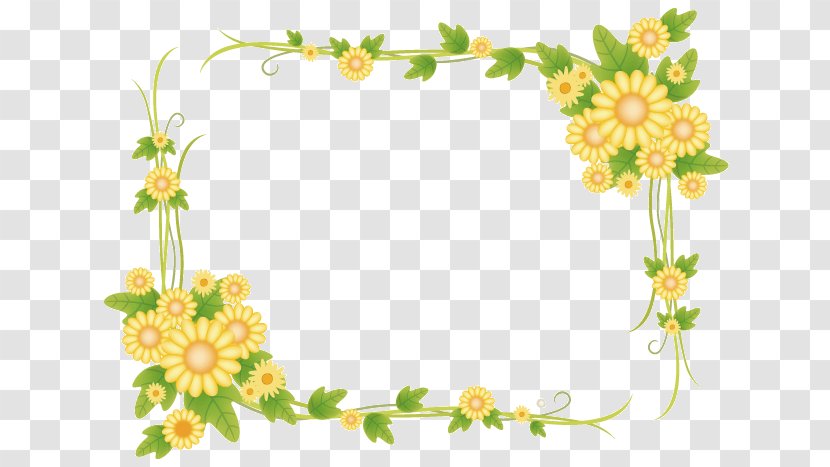 Border Flowers Clip Art - Flower Transparent PNG
