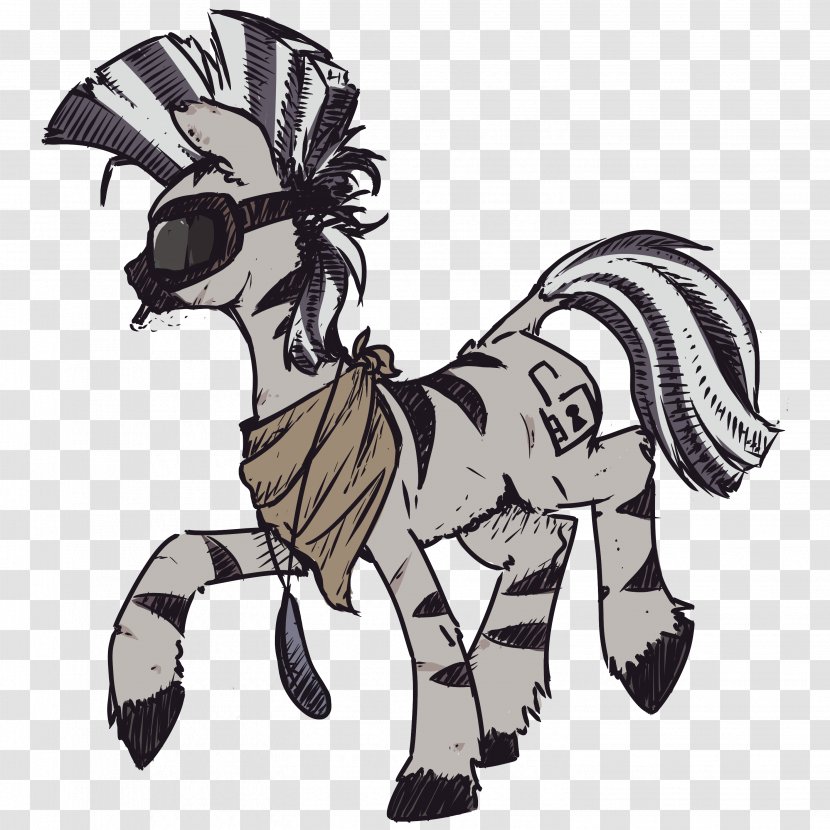 Horse Pony Quagga Pack Animal Art - Zebra Transparent PNG