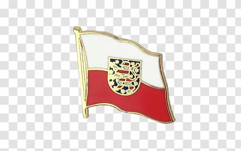 Flag Of Thuringia Fahne Thuringian Dialect - Lapel Pin Transparent PNG