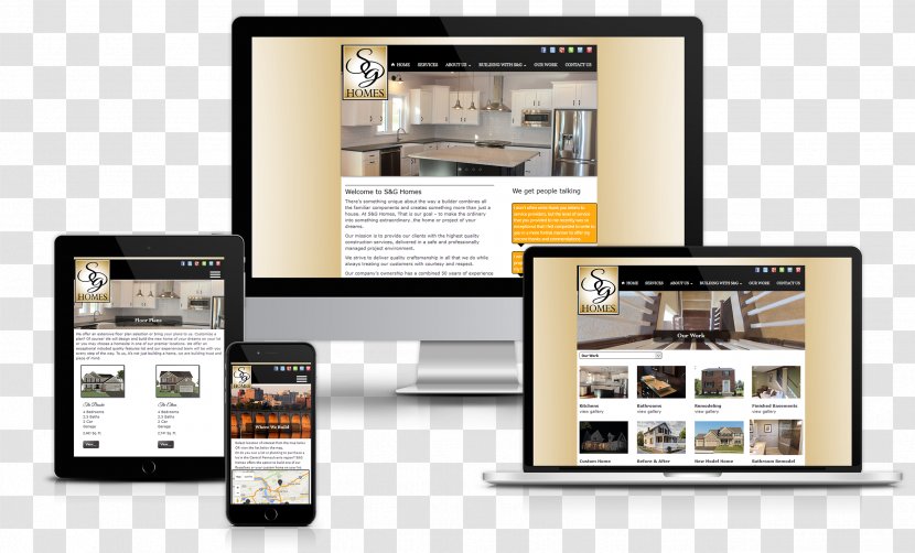 Responsive Web Design HeadAche Designs Graphic - House Transparent PNG