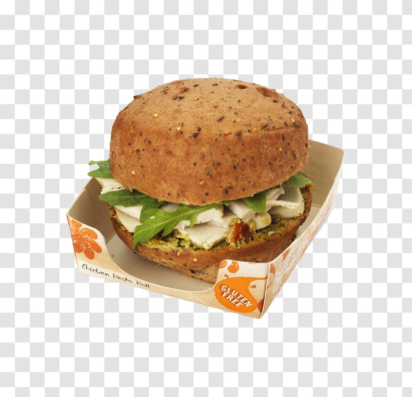 Salmon Burger Slider Cheeseburger Buffalo Breakfast Sandwich - Fast Food - Bun Transparent PNG