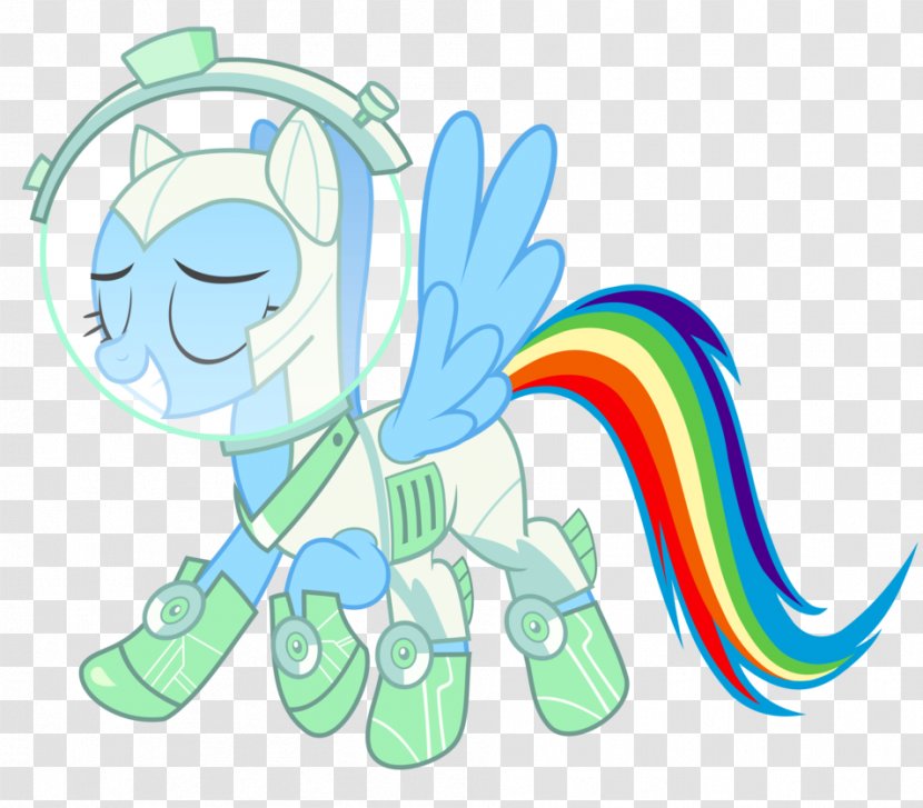 Rainbow Dash Pony Princess Luna Equestria - My Little Friendship Is Magic - Cosmic Vector Transparent PNG