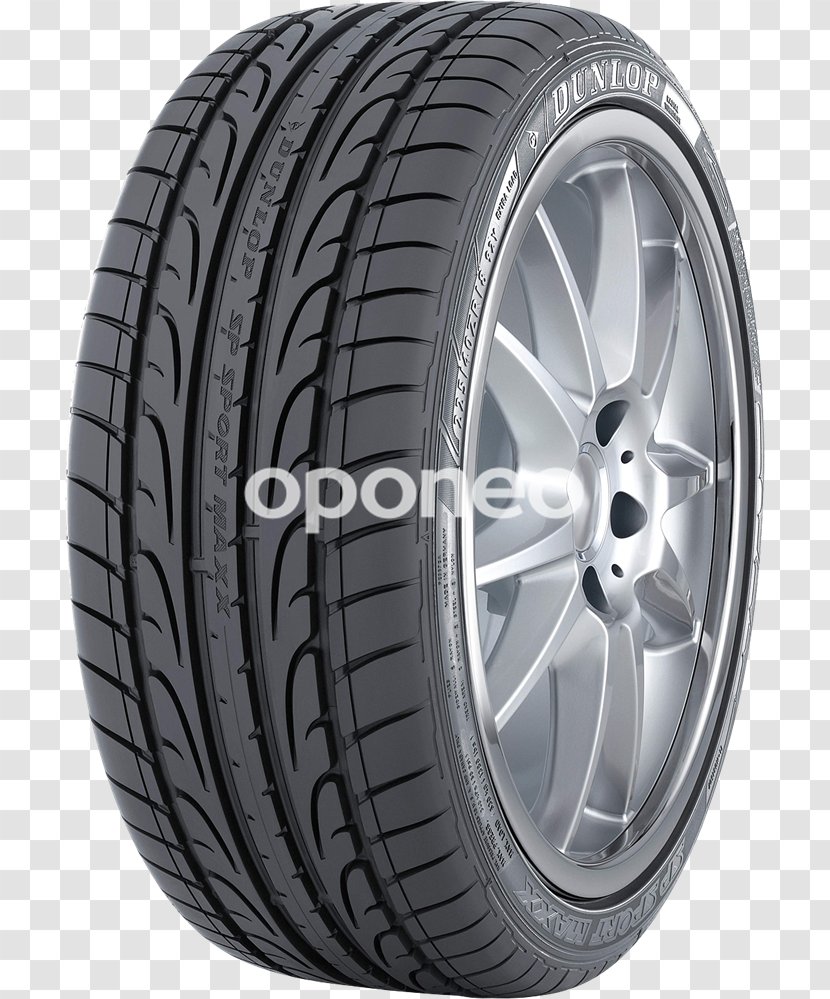 Tire Dunlop Tyres Renault 16 SP Sport Maxx - Rim - Model Transparent PNG