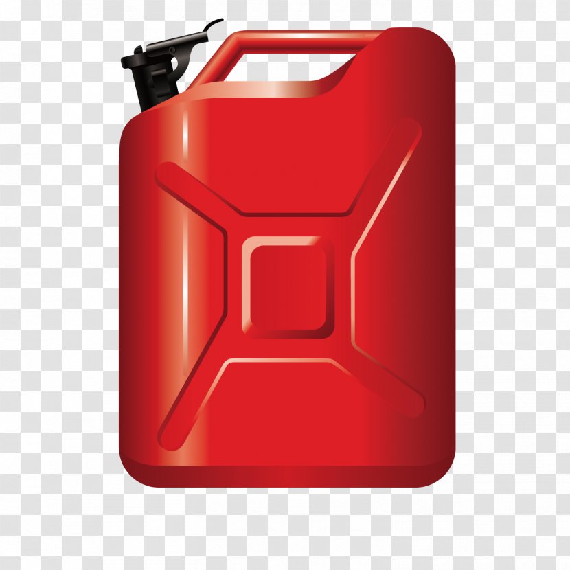 Red Euclidean Vector Icon - Bucket Transparent PNG