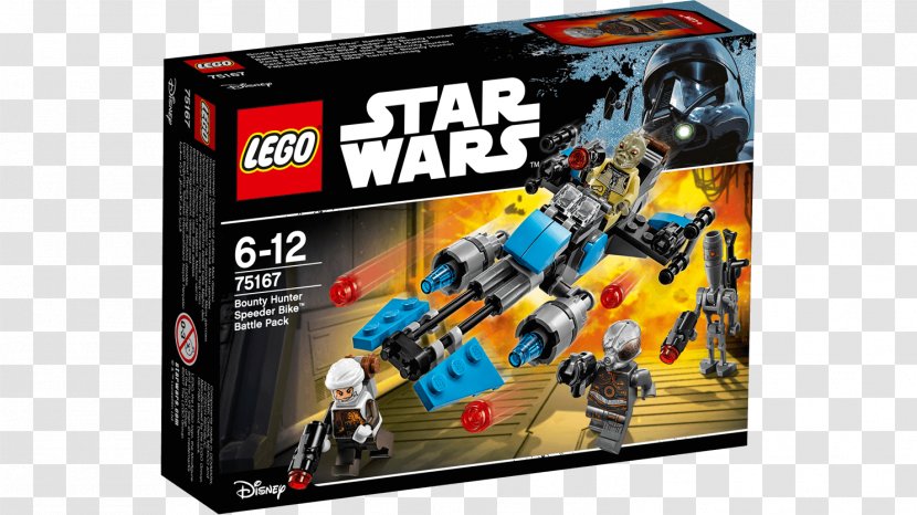 Lego Star Wars Anakin Skywalker Death - Stormtrooper Speeder Bike Transparent PNG