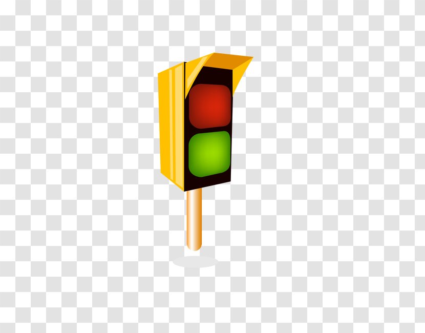 Traffic Light - Yellow - Designer Transparent PNG