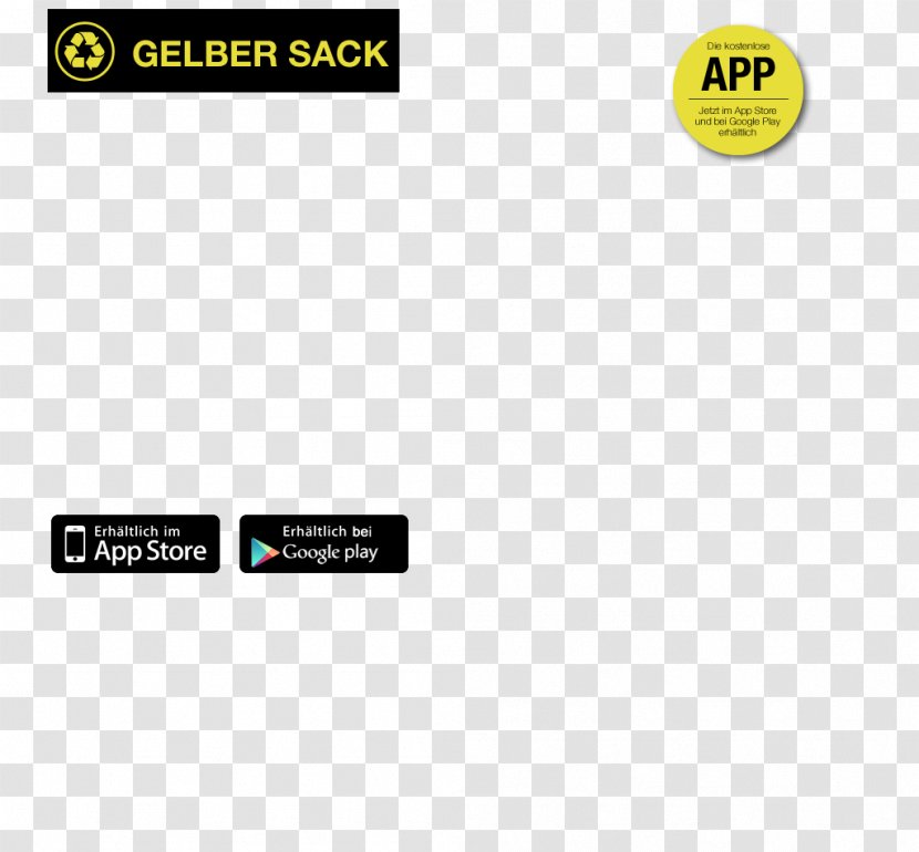 Gelber Sack Waste Management Gunny Duales System - Brand Transparent PNG