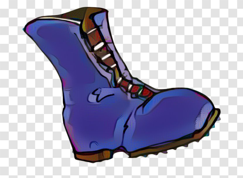 Purple Footwear - High Heels Hiking Boot Transparent PNG