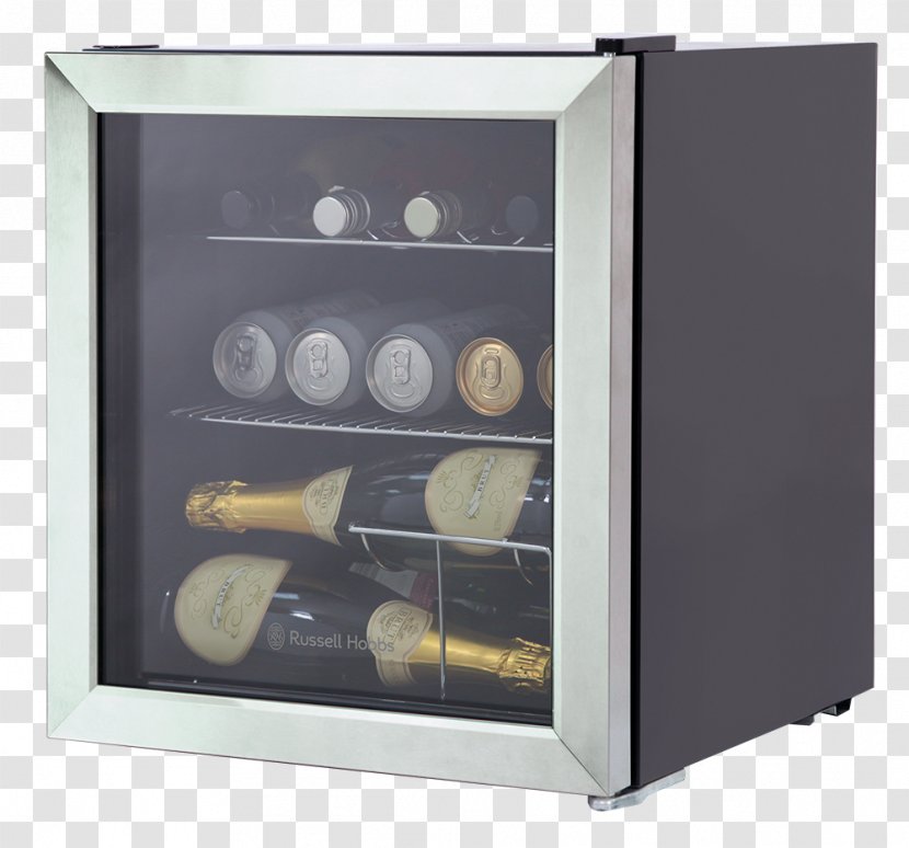 Refrigerator Wine Cooler Sliding Glass Door - Kitchen Appliance Transparent PNG
