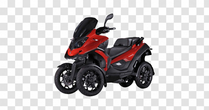 Scooter Piaggio Motorcycle Quadro4 Vehicle - Car Transparent PNG