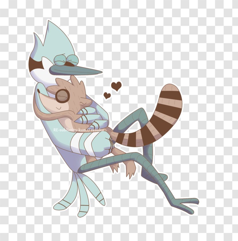 Rigby Mordecai Skips Cartoon Network - Frame - Regular Show And Transparent PNG