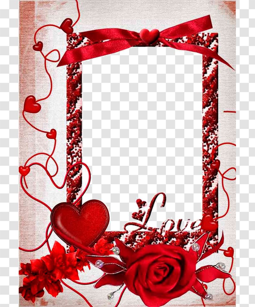 Picture Frame Love Wallpaper - Romance - HD Transparent PNG
