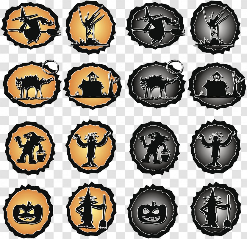 Halloween Icon - Football - Cartoon Transparent PNG