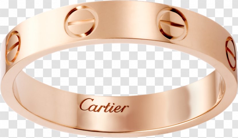 Earring Cartier Wedding Ring Love Bracelet - Eternity Transparent PNG