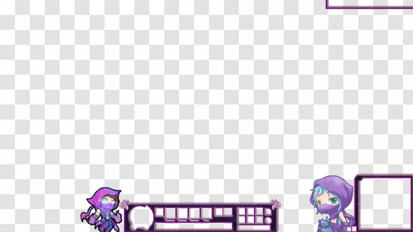 League Of Legends Twitch Game - Lavender - Hud Transparent PNG