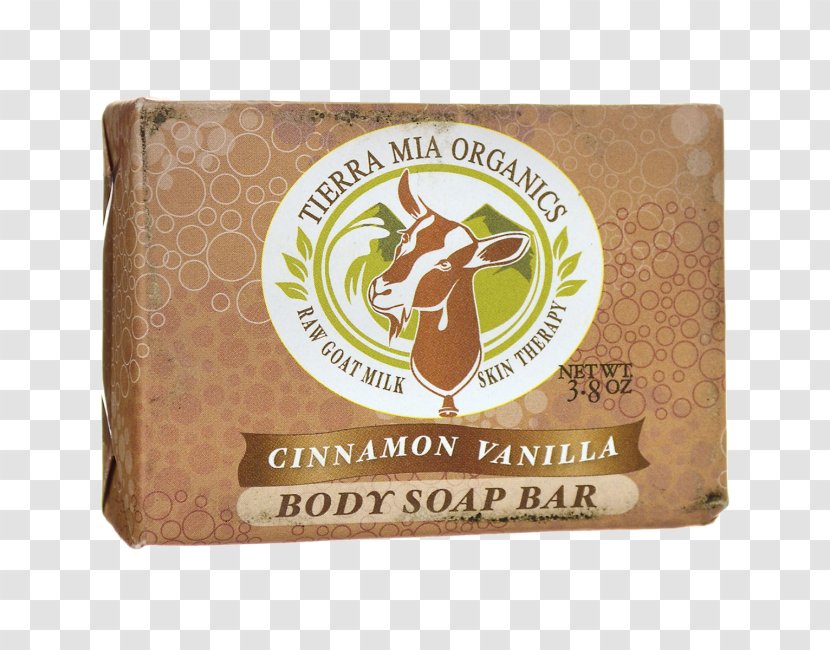 Tierra Mia Organics Raw Goat Milk Skin Therapy Lotion Brand - Cinnamon Bar Transparent PNG