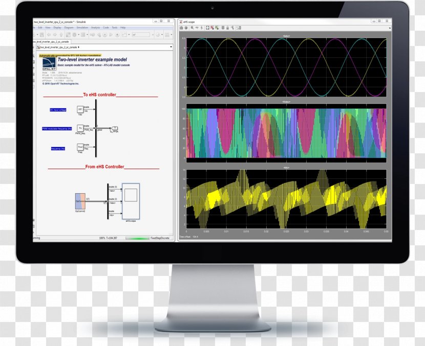 Computer Software Monitors Real-time Computing Simulation - Architecture - Opal Transparent PNG