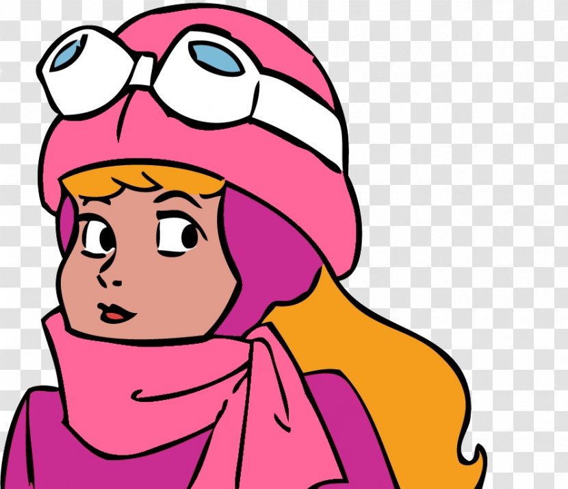 Penelope Pitstop Cartoon Character - Watercolor Transparent PNG