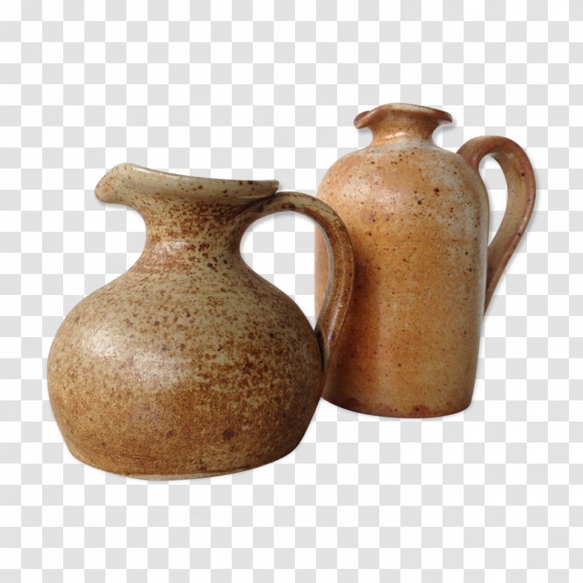 Jug Ceramic Pottery Pitcher Artifact - Cup Transparent PNG