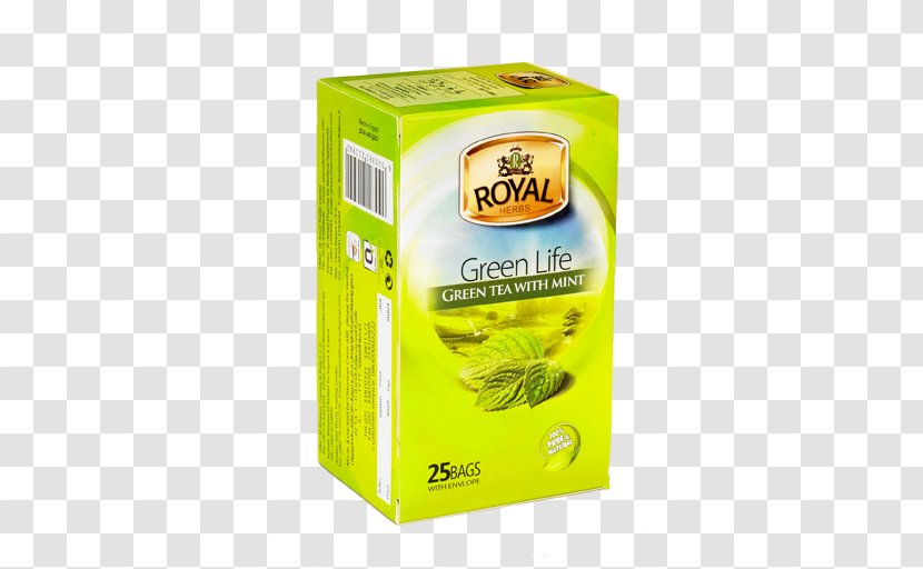 Green Tea Peppermint Herb - Lipton - Mint Transparent PNG