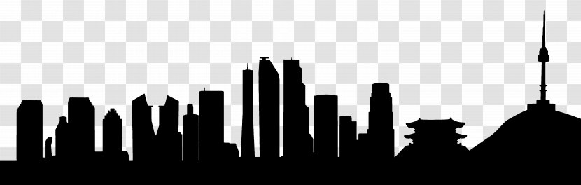 Seoul Skyline Photography - Byul - Korean Transparent PNG