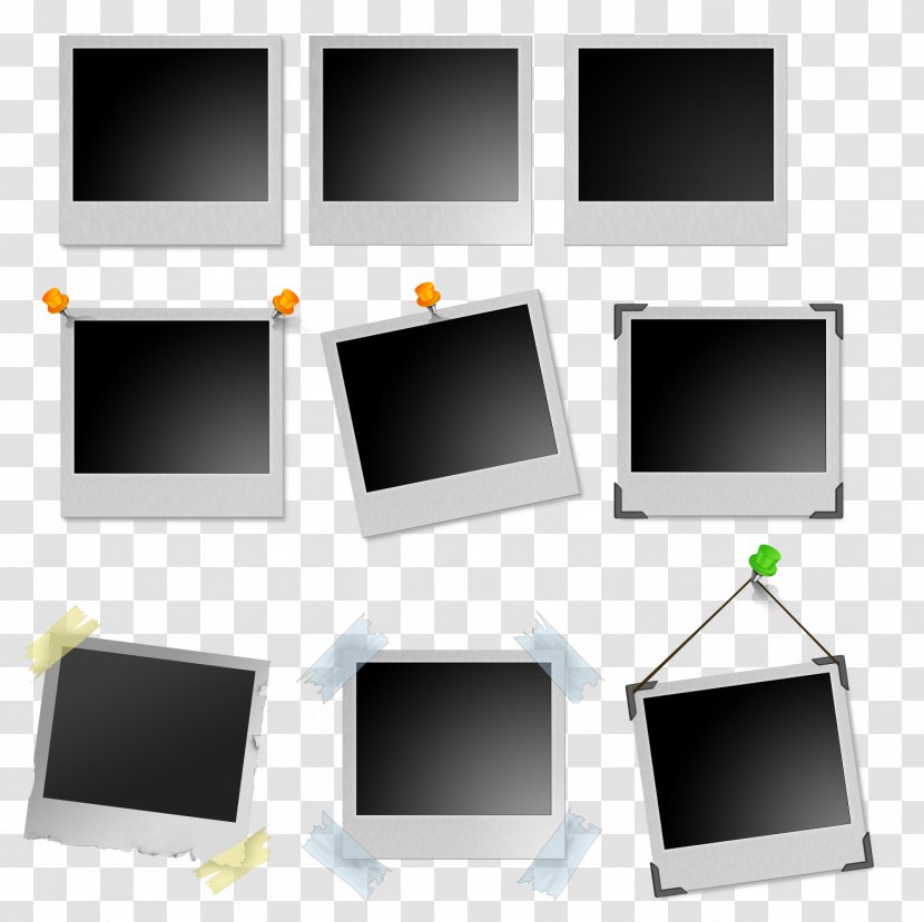 Picture Frame Template - Furniture - Various Models Transparent PNG