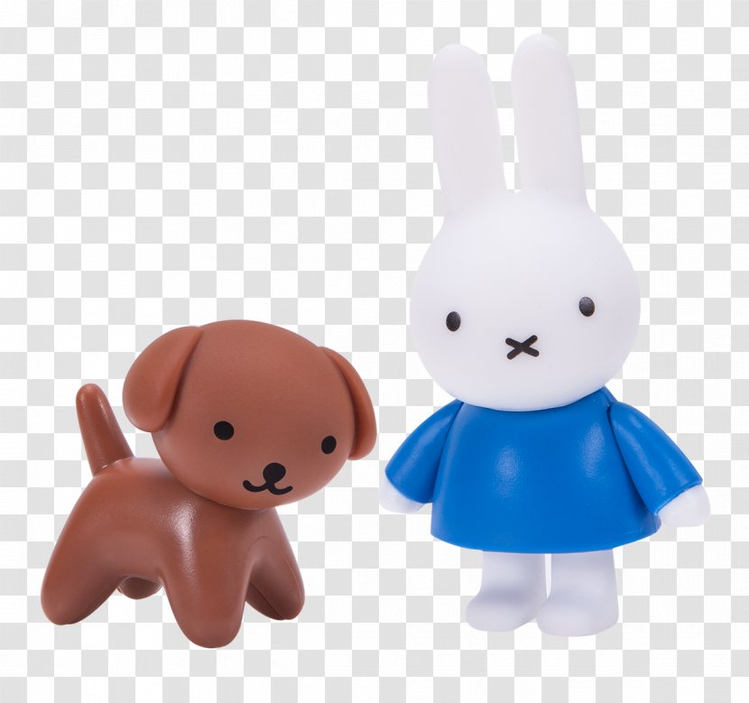 Miffy Rabbit Mr. Snuffleupagus Figurine Toy - And Friends Transparent PNG