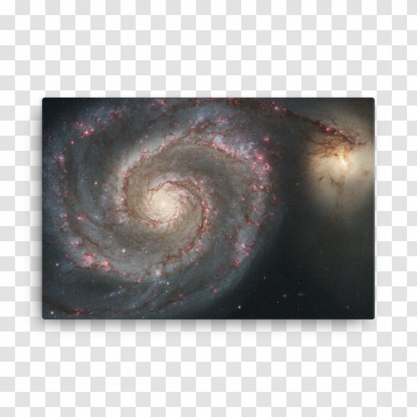 Whirlpool Galaxy Spiral Hubble Space Telescope Andromeda - Ngc 1300 Transparent PNG